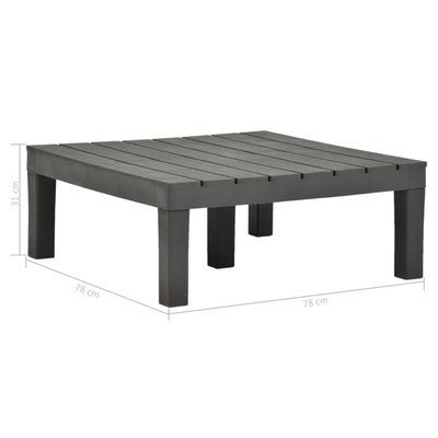 Table basse de jardin durable HOME MAISON
