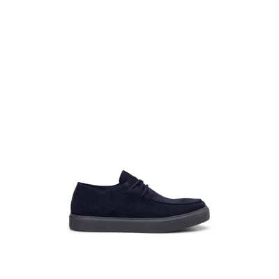Mocassins à lacets Modèle Zen en cuir velours doux MARC O'POLO