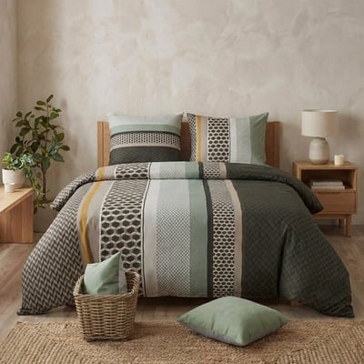 Parure de lit - Housse de couette Coton 57 fils EDEN