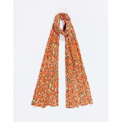 Foulard voile de coton bio imprimée LAVANDI LA FIANCÉE