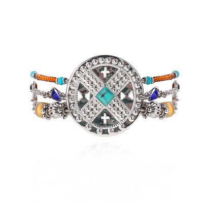 Bracelet manchette multiliens avec fermoir aimanté HEZOU HIPANEMA