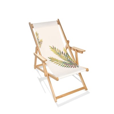 Chilienne en bois et toile coton LONA CITY GARDEN