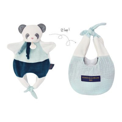 Doudou amusette panda 30 cm DOUDOU ET COMPAGNIE