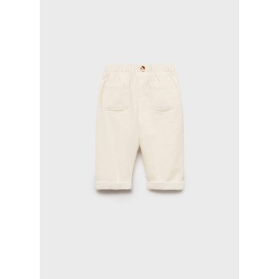 Pantalon velours milleraies poches MANGO BABY