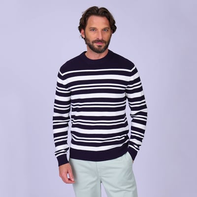 Pull marinière Gilson MISE AU GREEN
