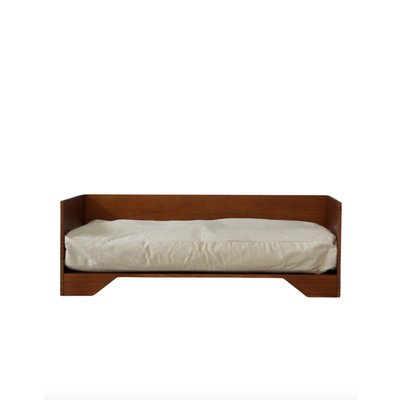 Canapé design en bois avec coussin, KING BAGANE