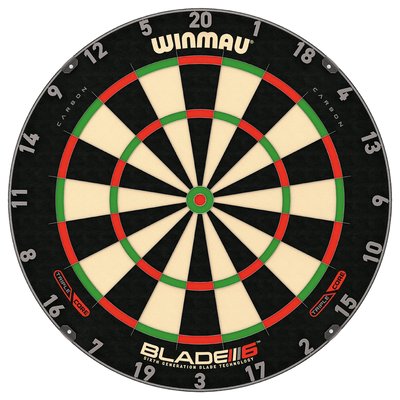 Cible de fléchettes Winmau Blade 6 Triple Core Carbon 3032 KARELLA