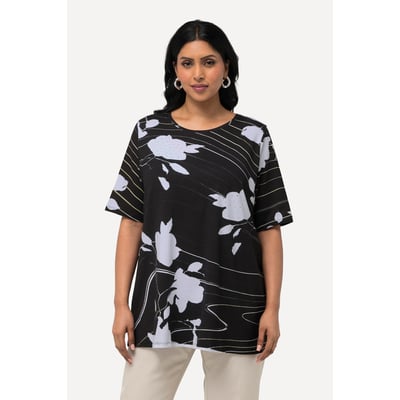 T-shirt en coton Pima. Décolleté rond et ULLA POPKEN