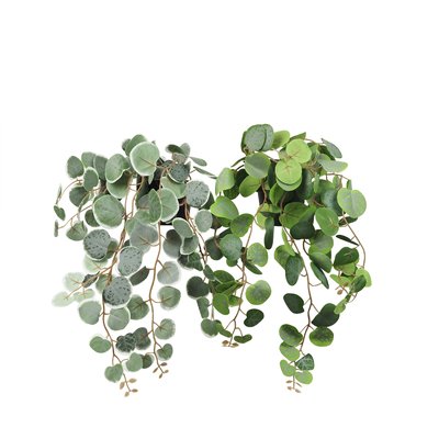 Eucalyptus artificiel retombant 40cm lot de 2 LIGNE DECO