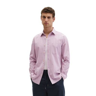Chemise shaped en popeline de coton bio en mouvement MARC O'POLO