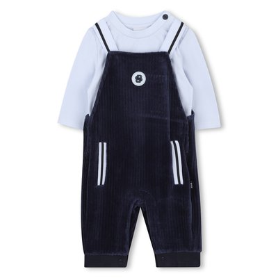 Ensemble salopette et tee-shirt BOSS KIDSWEAR