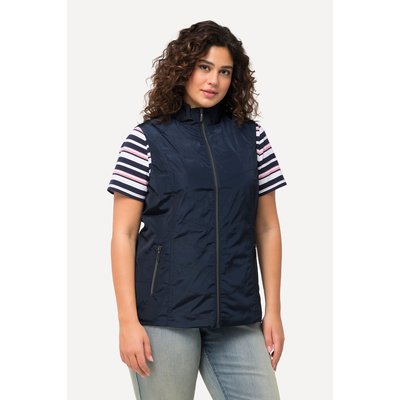 Gilet, coutures fantaisie, col montant ULLA POPKEN