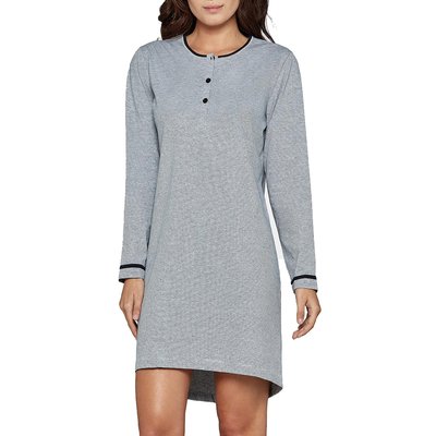Chemise de nuit manches longues en coton BIO ORGANIC IMPETUS WOMAN