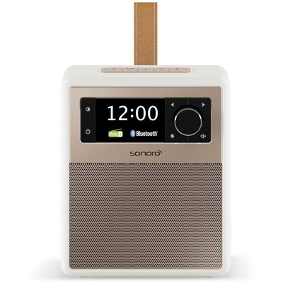 Radio réveil EASY Blanc (mat) - rosé SONORO