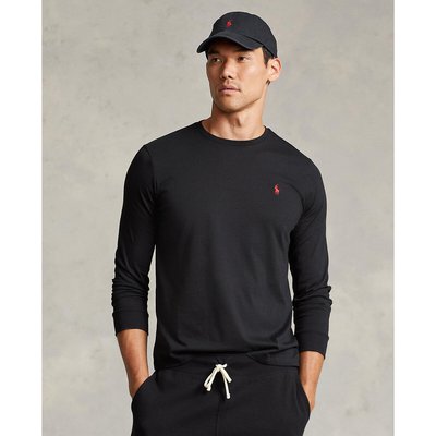 T-shirt manches longues en jersey de coton POLO RALPH LAUREN
