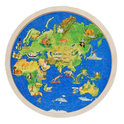 Puzzle globe terrestre GOKI