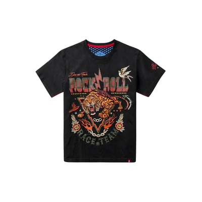 T-shirt graphique tigre rock JOE BROWNS