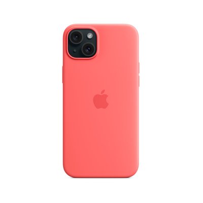 Coque iPhone 15 Plus MagSafe silicone Goyave APPLE