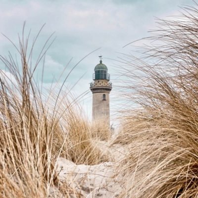 Tableau Mural Phare Lointain PLAGE CEANOTHE