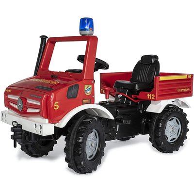 rollyUnimog Fire Truck avec frein et lumières ROLLY TOYS