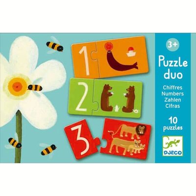 Puzzle duo chiffres DJECO