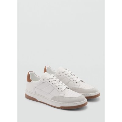 Tennis combinées cuir MANGO MAN