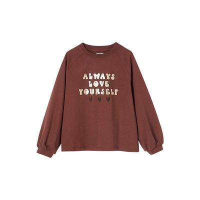 T-shirt évasé message brillant effet métallisé VERTBAUDET