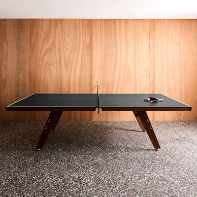 Table de ping pong intérieur deluxe avec 2 raquettes et 3 balles  TABLE DE PING PONG INTÉRIEUR DELUXE SWEEEK