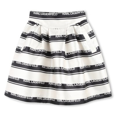 Jupe courte rayée KARL LAGERFELD KIDS