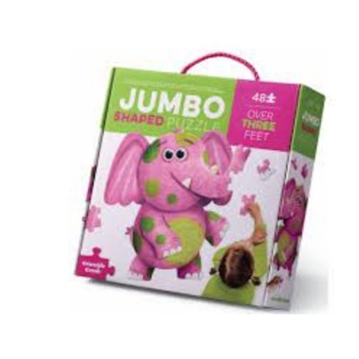 Puzzle Jumbo - 48 pieces - elephants CROCODILE CREEK