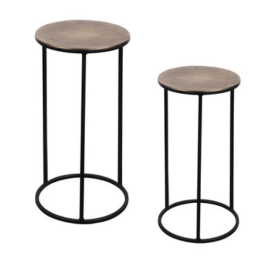 Set de 2 sellettes rondes   41 et 33 cm TABLE PASSION