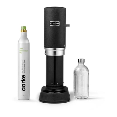 Machine à soda Pack Carbonator Pro Noir mat + CO2 AARKE