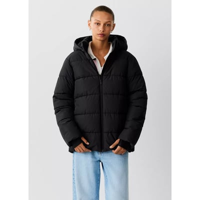 Anorak matelassé à capuche MANGO TEEN