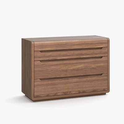 Комод из шпона ореха 4 ящика SO'HOME