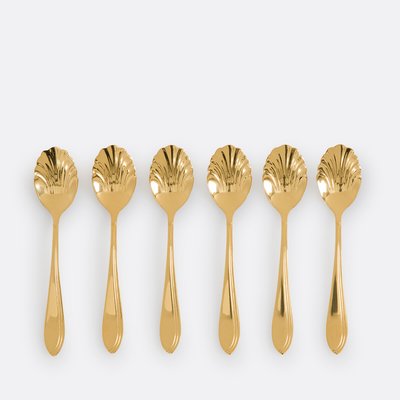 Set di 6 cucchiai conchiglia, inox, Ilage LA REDOUTE INTERIEURS