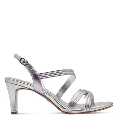 Sandales talon mi haut La Redoute