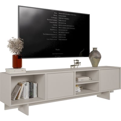 Meuble tv 2 portes et niches SANVA RECOLLECTION