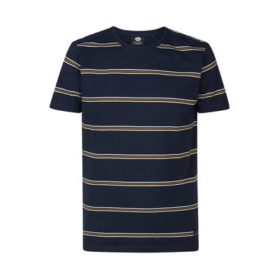 Striped Crew Neck T-Shirt PETROL INDUSTRIES
