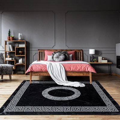 Tapis salon et chambre tissé motif baroque SAPURI UN AMOUR DE TAPIS