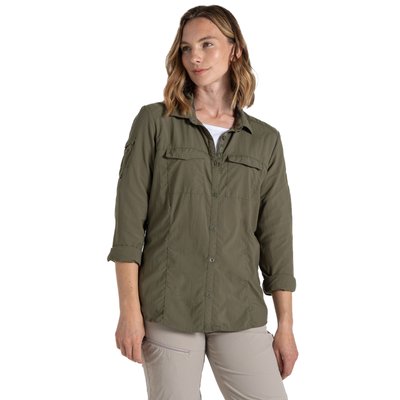 Chemise unie manches longues ADVENTURE CRAGHOPPERS