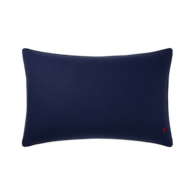 Taie à volant en percale de coton, POLO PLAYER RALPH LAUREN HOME