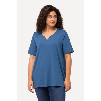 T-shirt à manches courtes et col tunisien. ULLA POPKEN