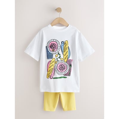 Ensemble short cycliste et t-shirt NEXT