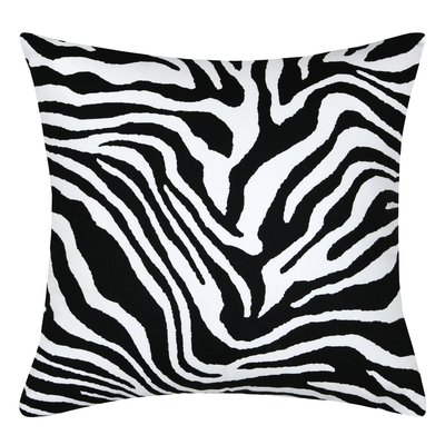 Housse de coussin imprimée motif zébré LOVELY CASA