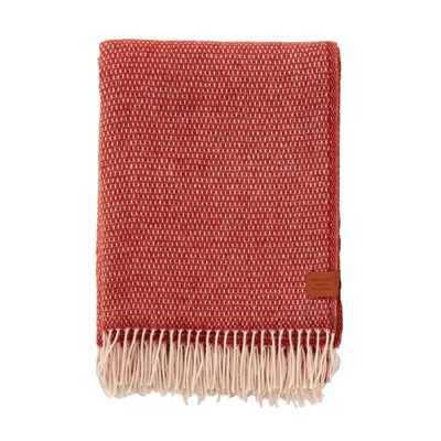 Plaid laine mérinos doux  Hugo KLIPPAN
