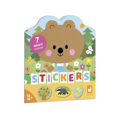 Gommettes - Cahier De Stickers La Forêt JANOD