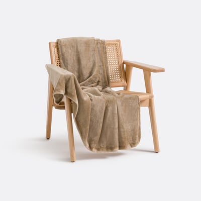 Plaid polaire polyester recyclé, Maxine LA REDOUTE INTERIEURS