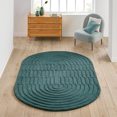 Teppich Malko, oval, Wolle LA REDOUTE INTERIEURS