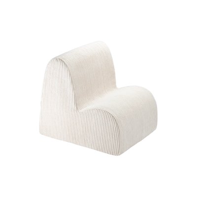 Poufe Fauteuil Nuage Velours côtelé WIGIWAMA