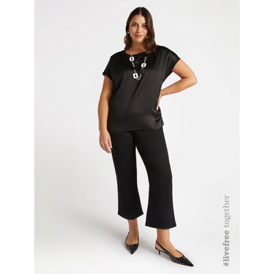 Encolure ronde et manches courtes kimono FIORELLA RUBINO
